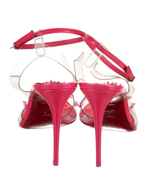 Christian Louboutin Patent Leather Slingback Pumps