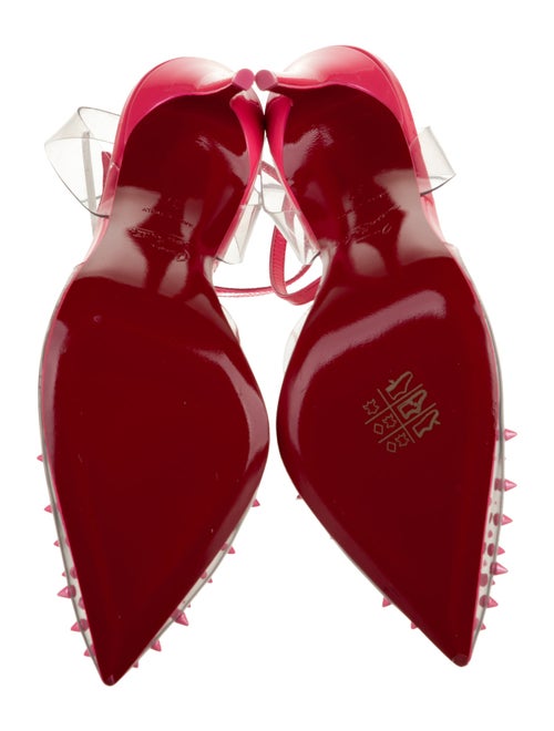 Christian Louboutin Patent Leather Slingback Pumps