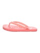 Christian Louboutin Rubber Flip Flops