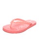 Christian Louboutin Rubber Flip Flops