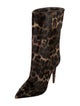 Christian Louboutin Ponyhair Animal Print Boots