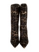 Christian Louboutin Ponyhair Animal Print Boots