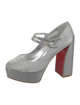 Christian Louboutin Glitter Pumps
