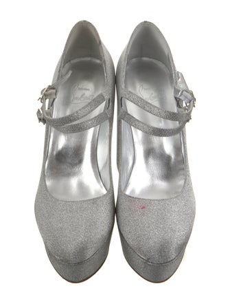 Christian Louboutin Glitter Pumps