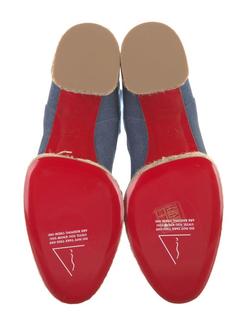 Christian Louboutin Raffia Boots