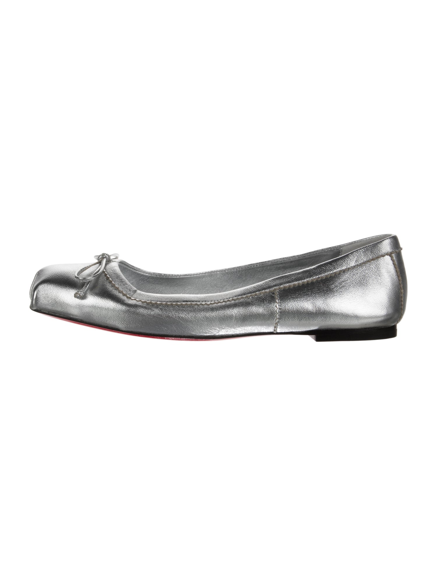 Christian Louboutin Leather Ballet Flats