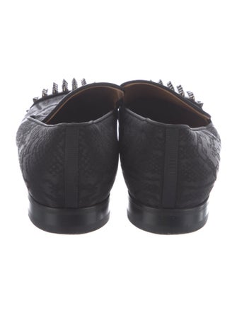 Christian Louboutin Spike Accents Studded Accents Loafers
