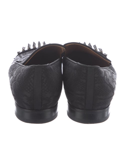 Christian Louboutin Spike Accents Studded Accents Loafers