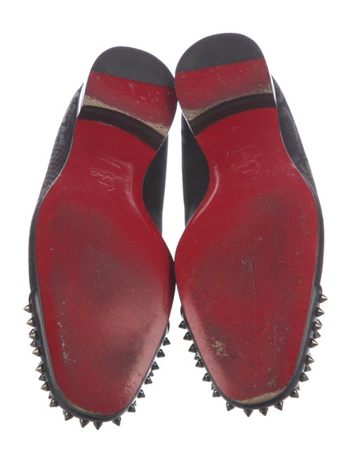 Christian Louboutin Spike Accents Studded Accents Loafers