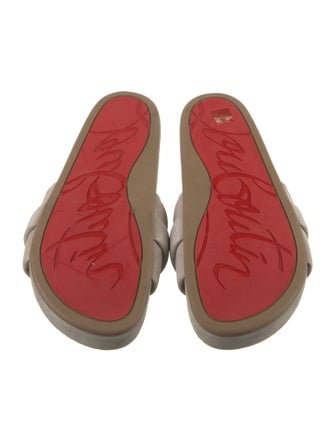 Christian Louboutin Suede Slides