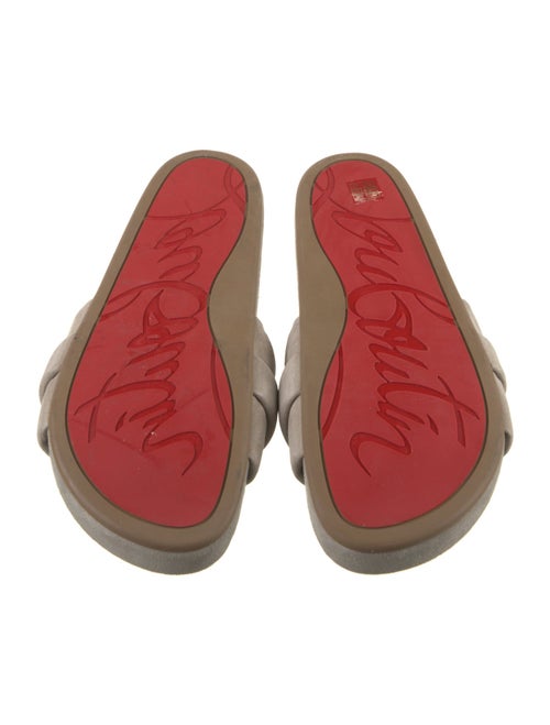 Christian Louboutin Suede Slides