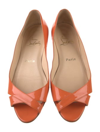 Christian Louboutin Patent Leather Flats