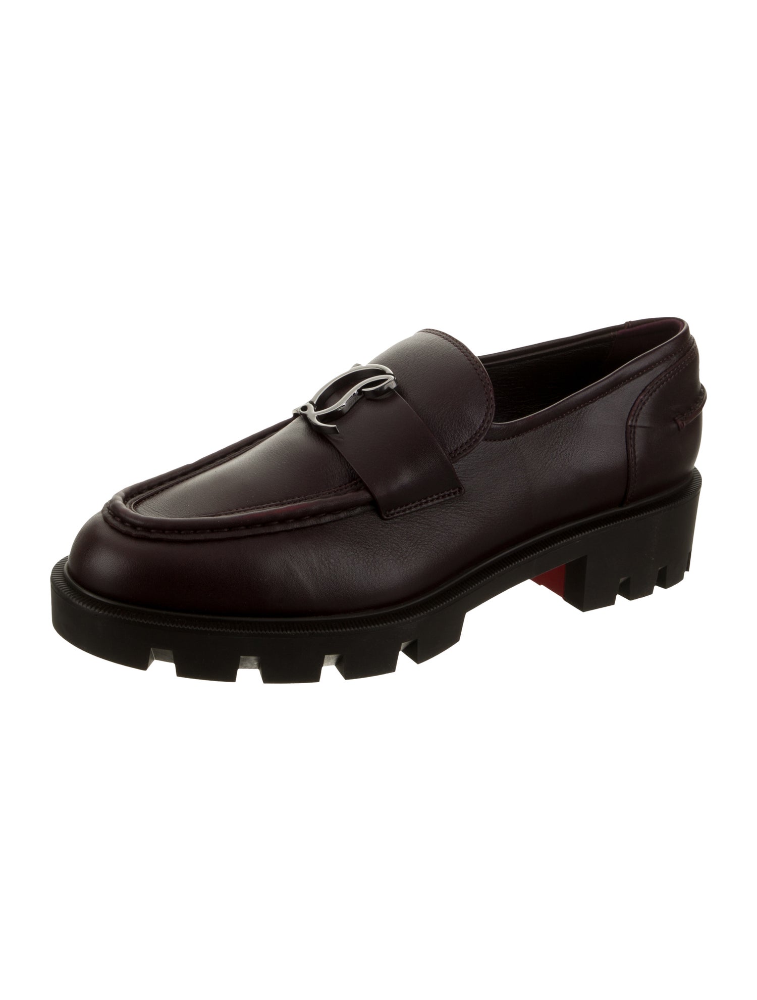 Christian Louboutin Leather Loafers
