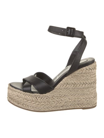 Christian Louboutin Leather Espadrilles