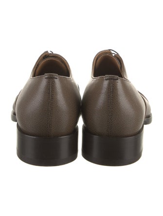 Christian Louboutin Embossed Leather Oxfords