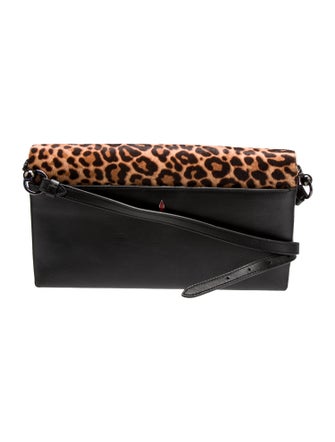 Christian Louboutin Calf Hair Clutch