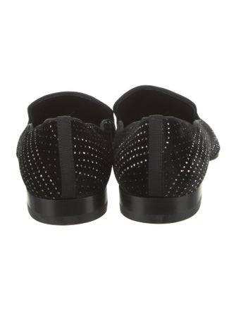 Christian Louboutin Suede Printed Loafers