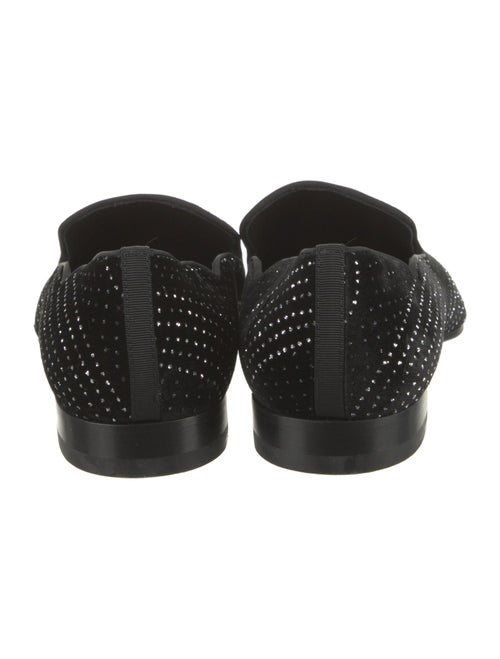 Christian Louboutin Suede Printed Loafers