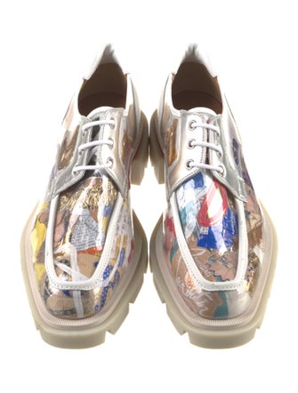 Christian Louboutin PVC Printed Derby Shoes