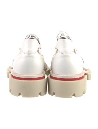 Christian Louboutin PVC Printed Derby Shoes