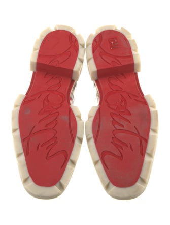 Christian Louboutin PVC Printed Derby Shoes