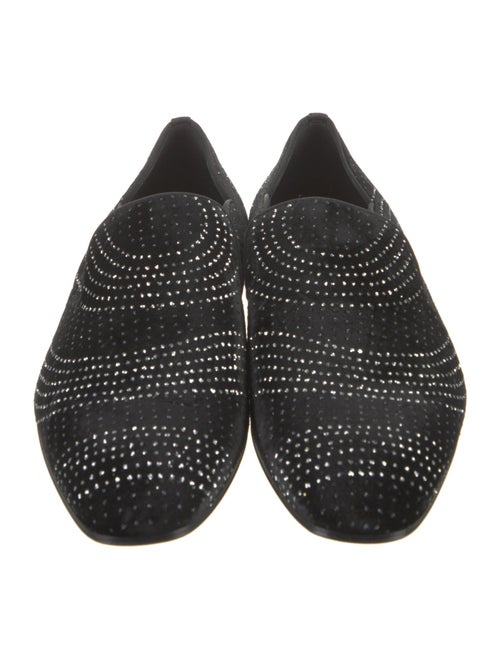 Christian Louboutin Suede Printed Slippers