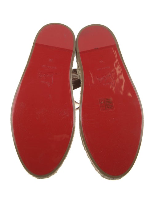 Christian Louboutin Jute Espadrilles