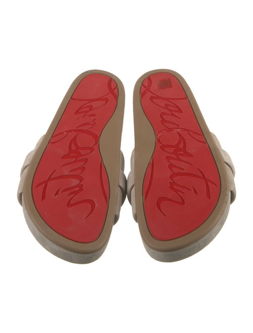 Christian Louboutin Suede Slides