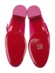 Christian Louboutin Velvet Crystal Embellishments Pumps