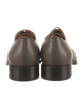 Christian Louboutin Embossed Leather Oxfords