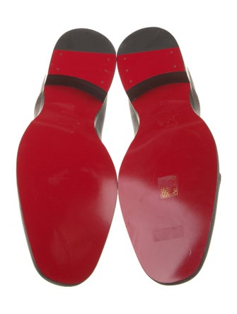 Christian Louboutin Embossed Leather Oxfords