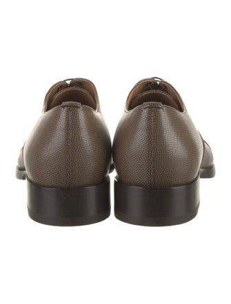 Christian Louboutin Embossed Leather Oxfords