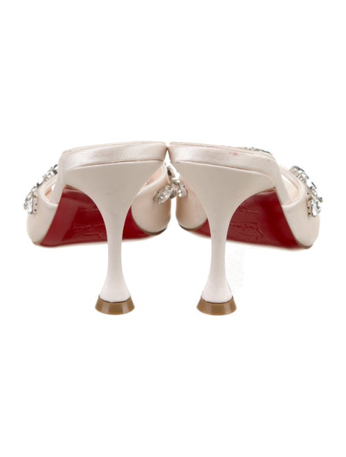 Christian Louboutin Satin Slides