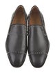 Christian Louboutin Leather Studded Accents Loafers