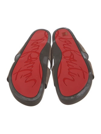 Christian Louboutin Suede Slides