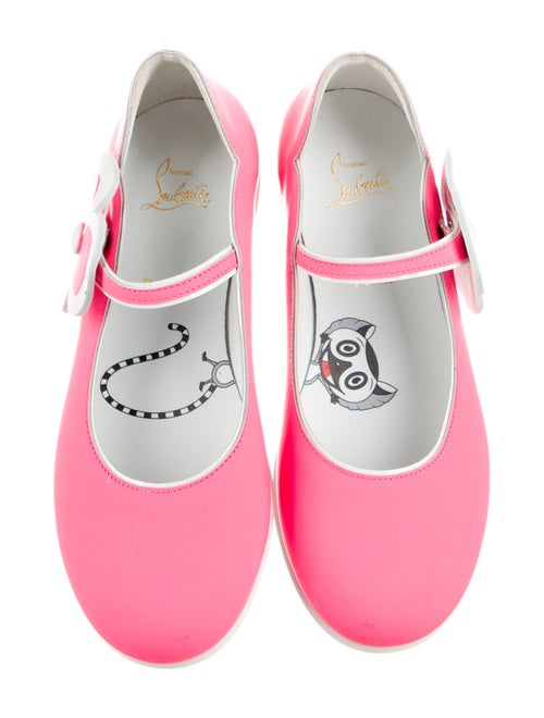 Christian Louboutin Girls' Leather Ballet Flats