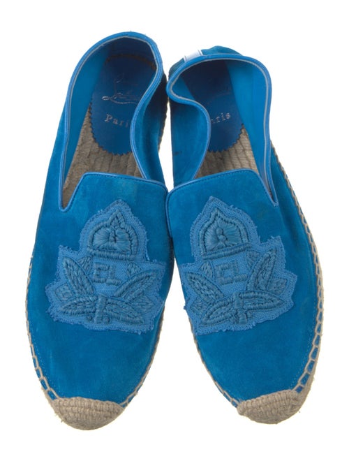 Christian Louboutin Velvet Espadrilles