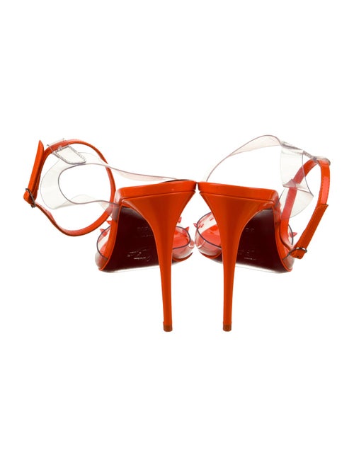 Christian Louboutin Patent Leather Slingback Pumps