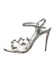 Christian Louboutin PVC Crystal Embellishments Sandals