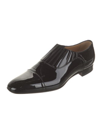Christian Louboutin Patent Leather Dress Loafers