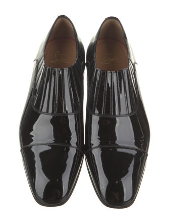 Christian Louboutin Patent Leather Dress Loafers