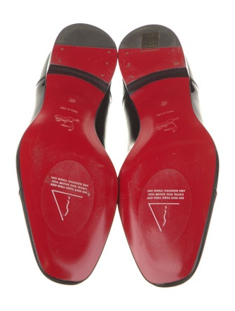 Christian Louboutin Patent Leather Dress Loafers