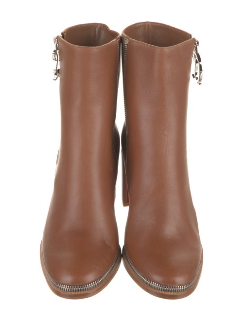 Christian Louboutin Leather Sock Boots