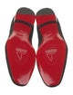Christian Louboutin Suede Glitter Accents Oxfords