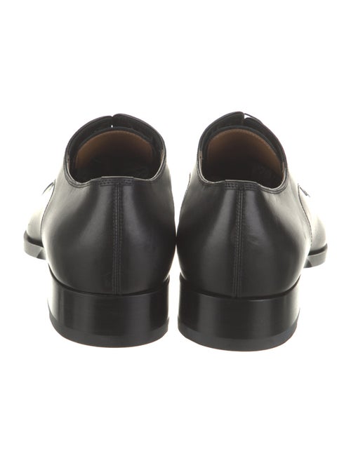 Christian Louboutin Spike Accents Leather Oxfords