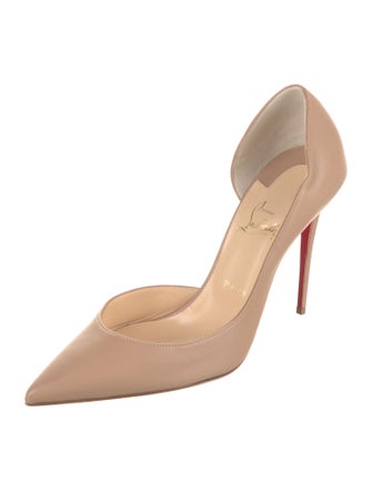 Christian Louboutin Leather D'Orsay Pumps