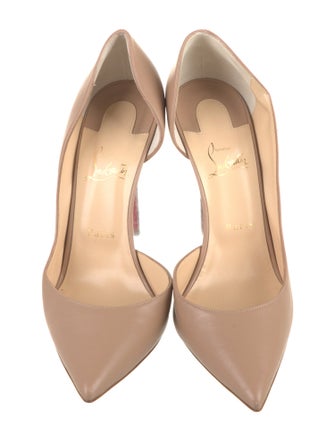 Christian Louboutin Leather D'Orsay Pumps
