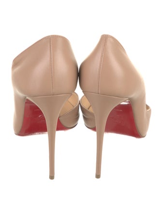 Christian Louboutin Leather D'Orsay Pumps