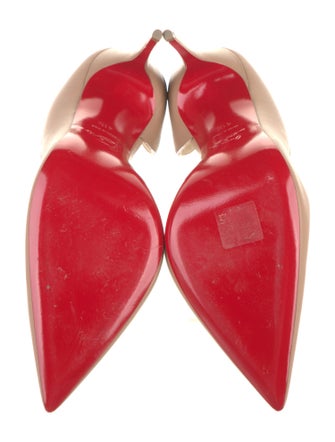 Christian Louboutin Leather D'Orsay Pumps