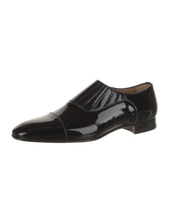 Christian Louboutin Patent Leather Dress Loafers